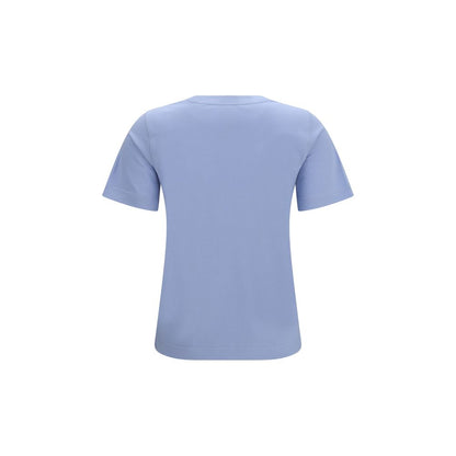 Camiseta de algodón azul Burberry