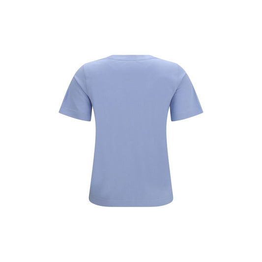 Camiseta de algodón azul Burberry