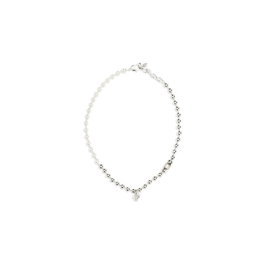 Collar de latón blanco Alexander McQueen