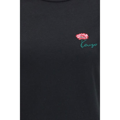 Camiseta Kenzo Negra de Algodón