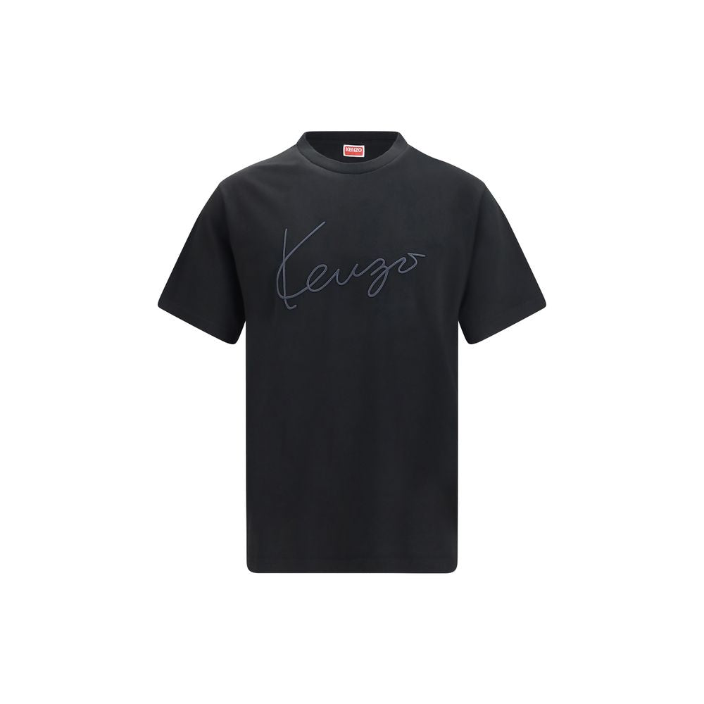 Camiseta Kenzo Negra de Algodón