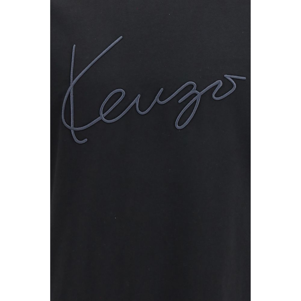 Camiseta Kenzo Negra de Algodón