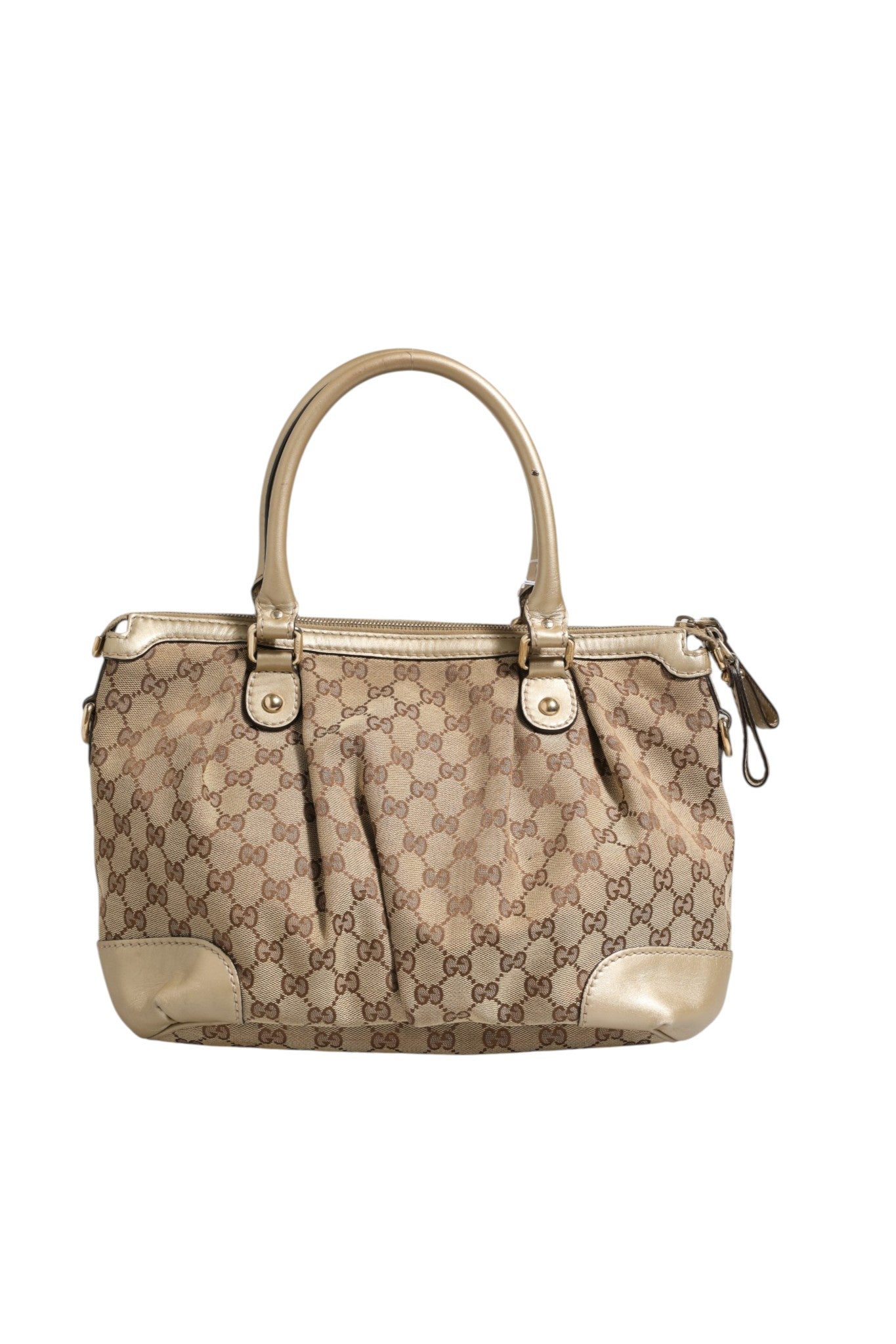 Sac bandoulière Gucci Sukey en toile, polyvalent, 2-en-1, pour usage quotidien