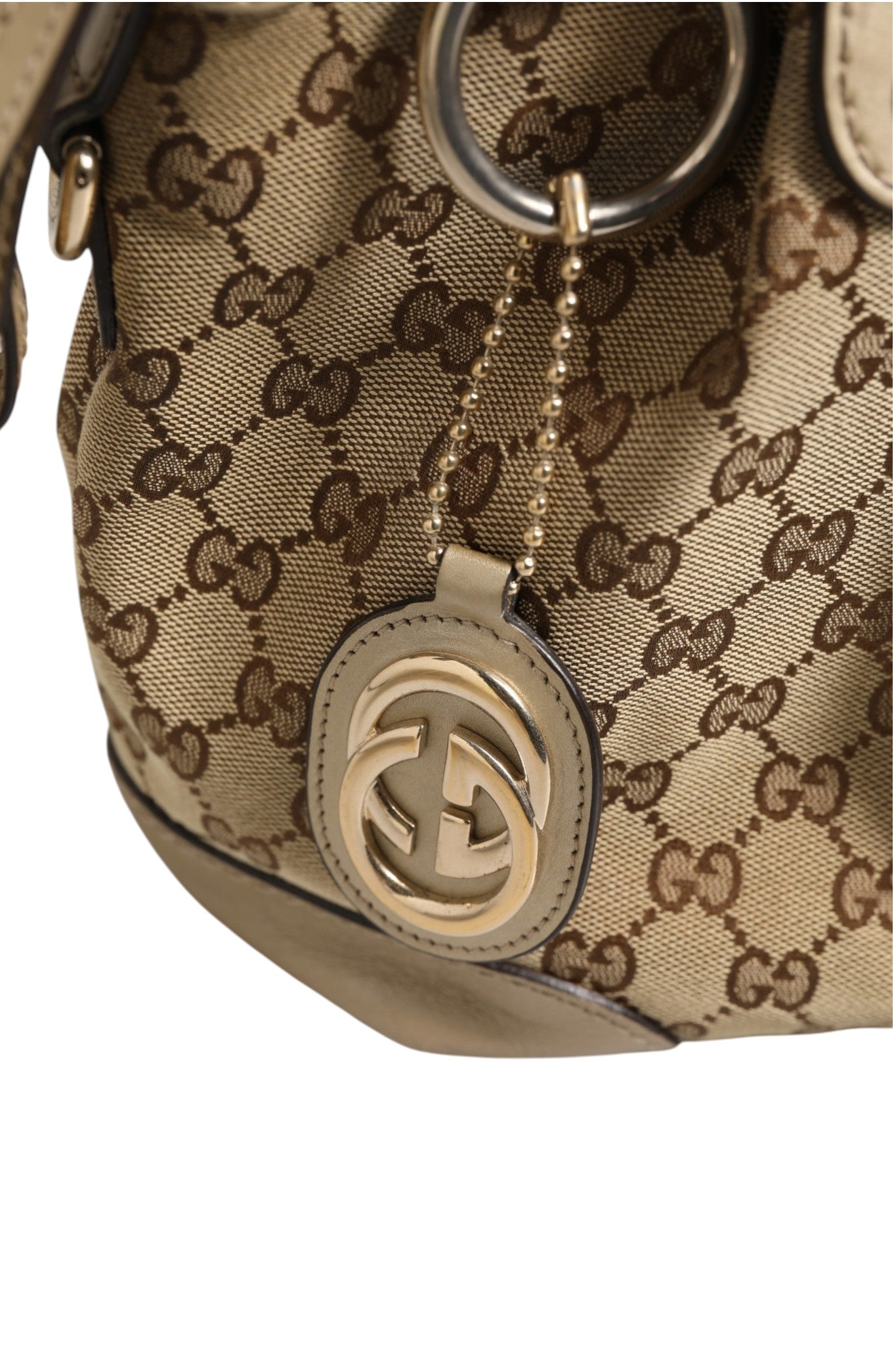 Sac bandoulière Gucci Sukey en toile, polyvalent, 2-en-1, pour usage quotidien