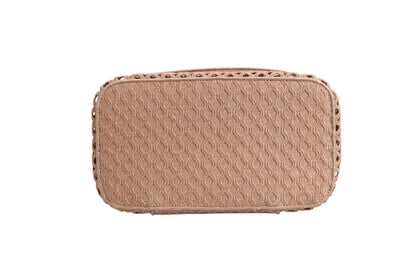 Christian Dior Trousse de toilette en filet brodé pour voyage