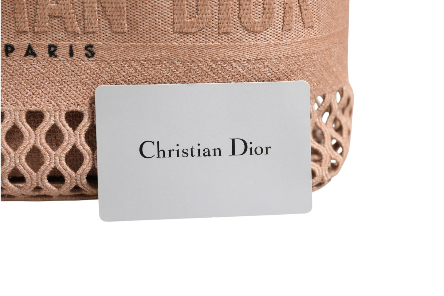 Christian Dior Trousse de toilette en filet brodé pour voyage