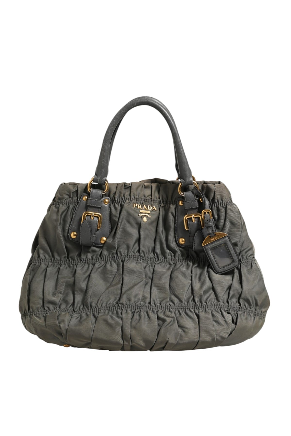 Bolso Tote Prada De Nylon Tessuto Con Acabado Gaufre
