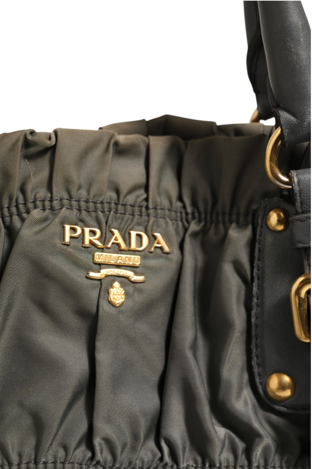 Bolso Tote Prada De Nylon Tessuto Con Acabado Gaufre