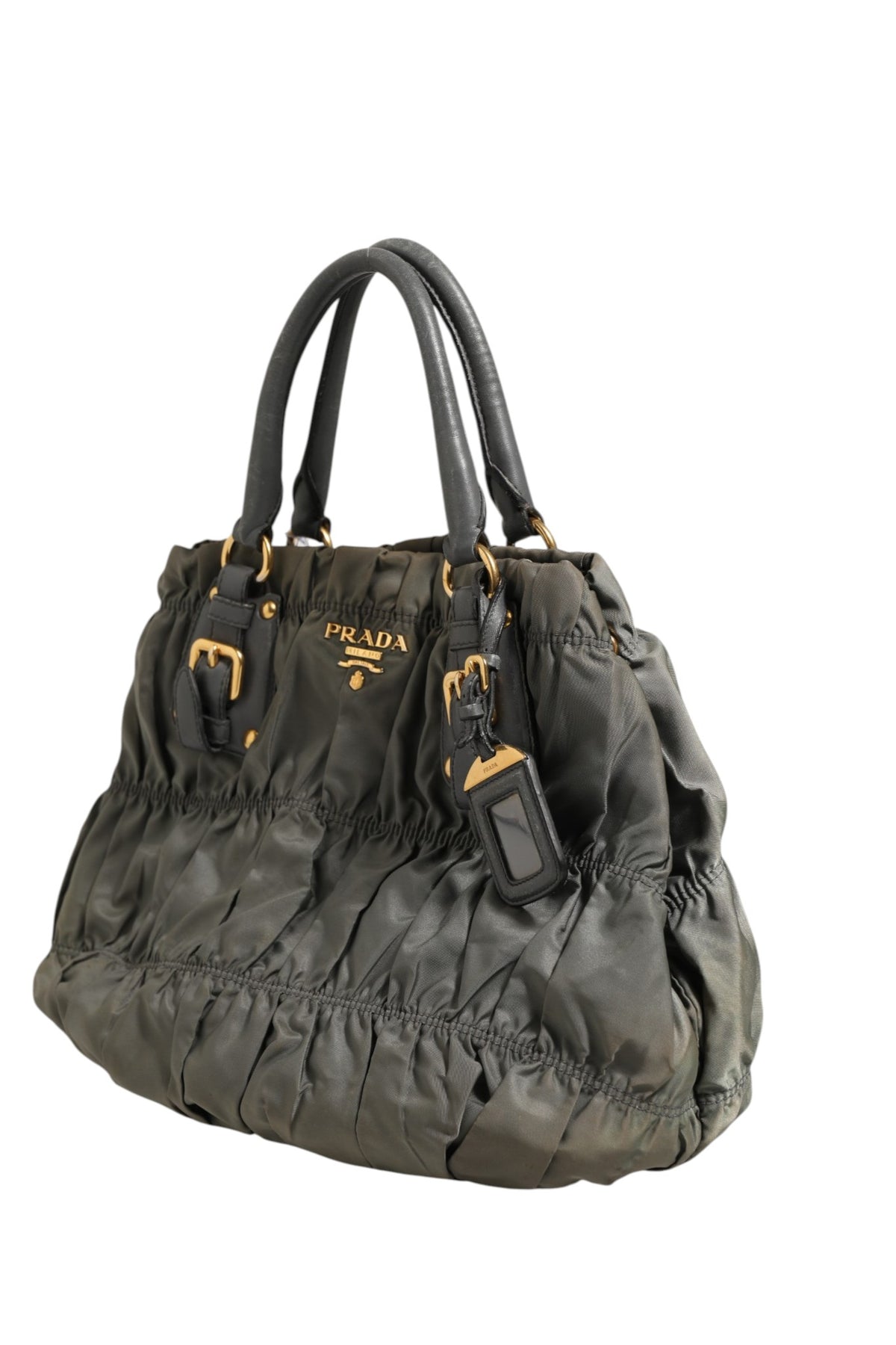Bolso Tote Prada De Nylon Tessuto Con Acabado Gaufre