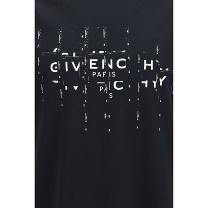 Givenchy Black Cotton Photographic Collection T-Shirt