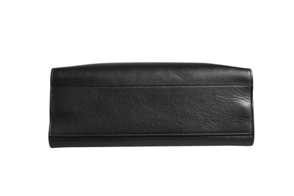 Gucci Nymphaea Leather Top Handle Bag with Bamboo Handle