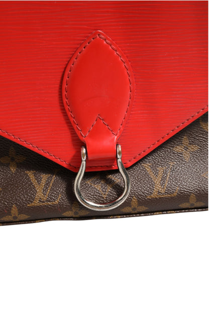 Louis Vuitton Bolso de Hombro Saint Michel Monogram Epi Coquelicot