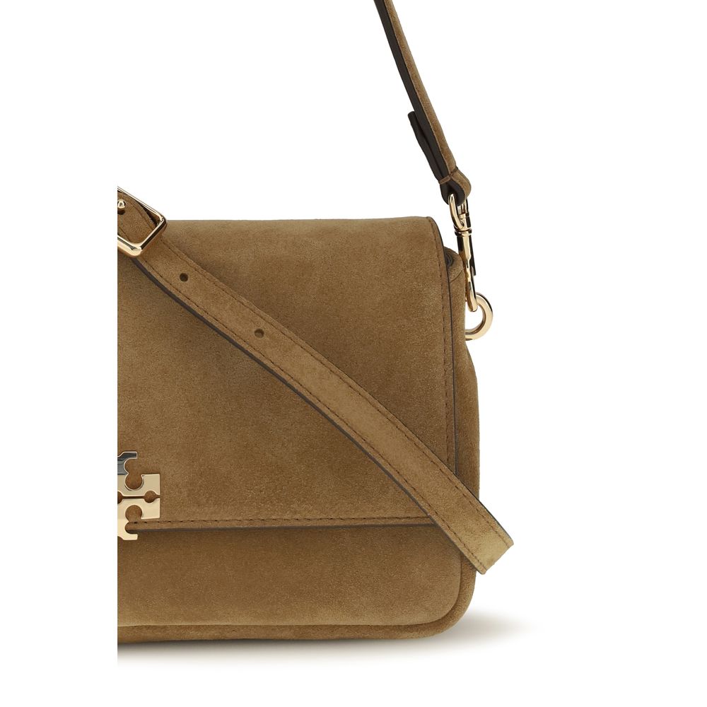 Bolso de hombro Tory Burch de cuero beige