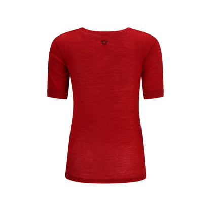 Camiseta de Lana Multicolor Oves Aries de Versace