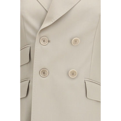 Blazer Max Mara Beige Lana Oveja Aries