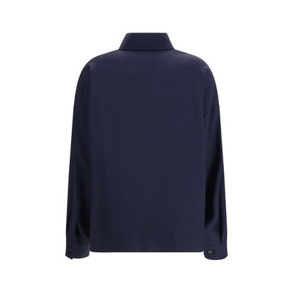 Chaqueta Max Mara Oves Aries de lana azul