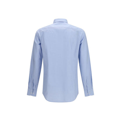 Chemise Hugo Boss Black bleue en coton