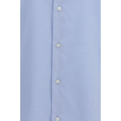 Chemise Hugo Boss Black bleue en coton