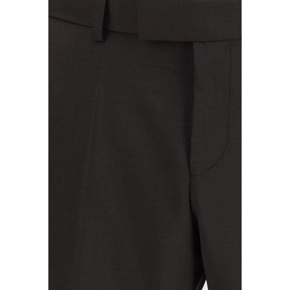 Costume deux pièces en laine gris noir Oves Aries Hugo Boss