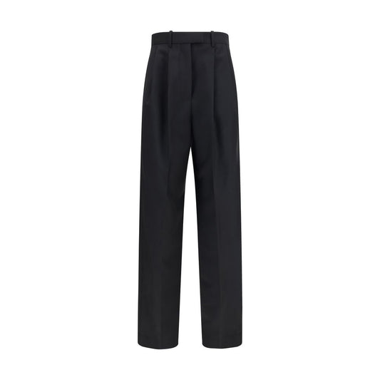 Pantalones de vestir Givenchy Oves Aries de lana negra