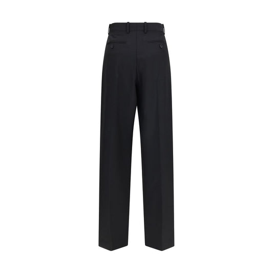 Pantalones de vestir Givenchy Oves Aries de lana negra