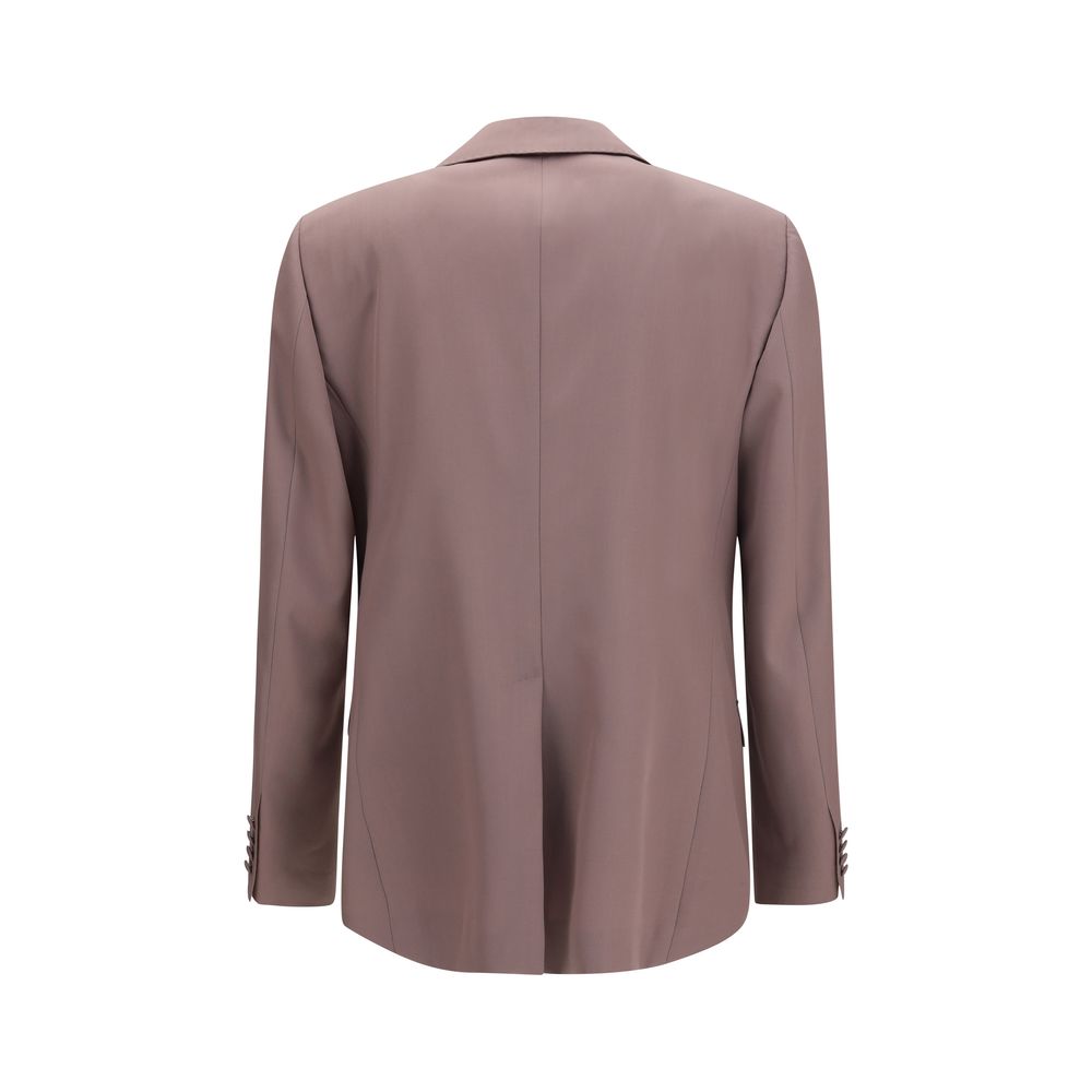 Chaqueta de lana marrón Oves Aries de Dolce & Gabbana