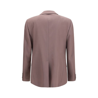 Chaqueta de lana marrón Oves Aries de Dolce & Gabbana
