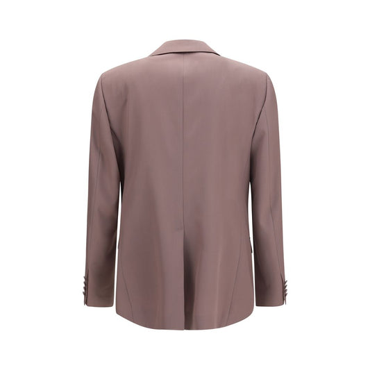 Chaqueta de lana marrón Oves Aries de Dolce & Gabbana