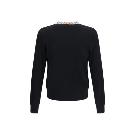 Sudadera Burberry Aries de Lana Negra