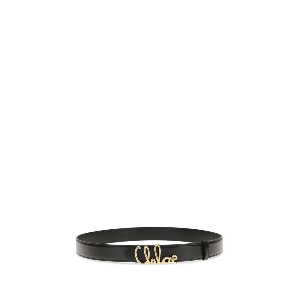 Ceinture Chloé en cuir de veau Bos Taurus