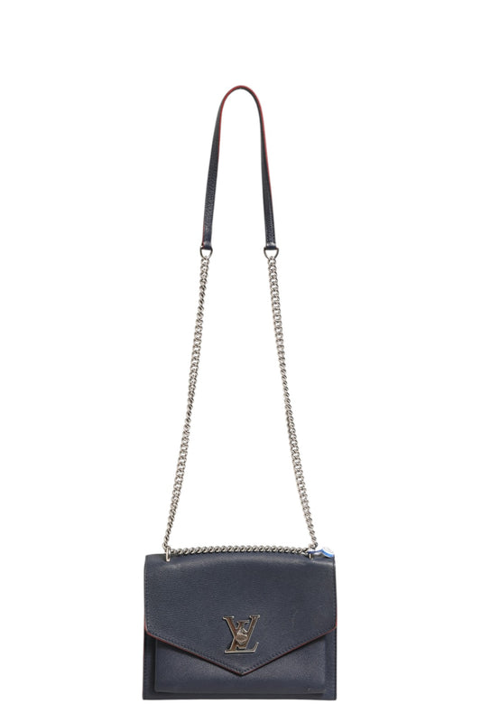 Bolso de Hombro de Cuero con Cadena Louis Vuitton Mylockme