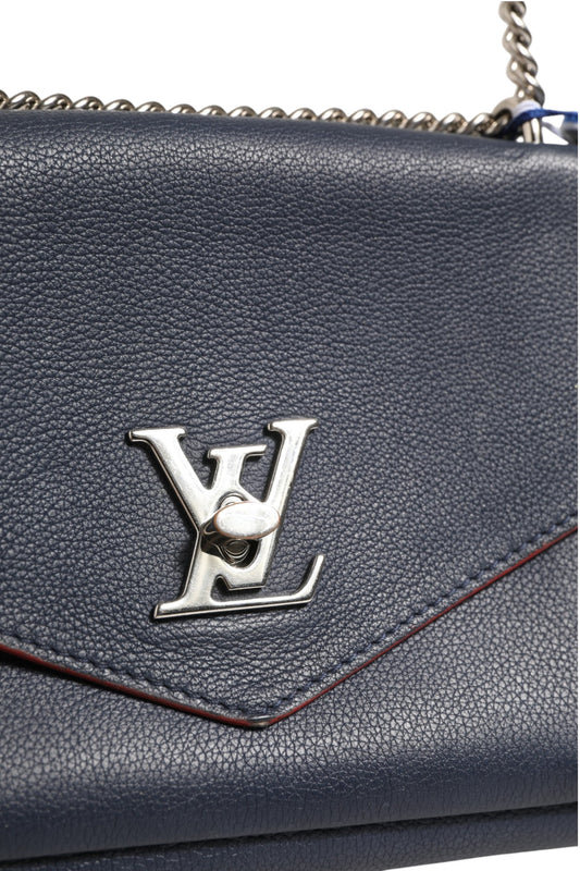 Bolso de Hombro de Cuero con Cadena Louis Vuitton Mylockme