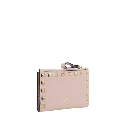 Portefeuille Valentino Garavani en cuir de veau multicolore Bos Taurus