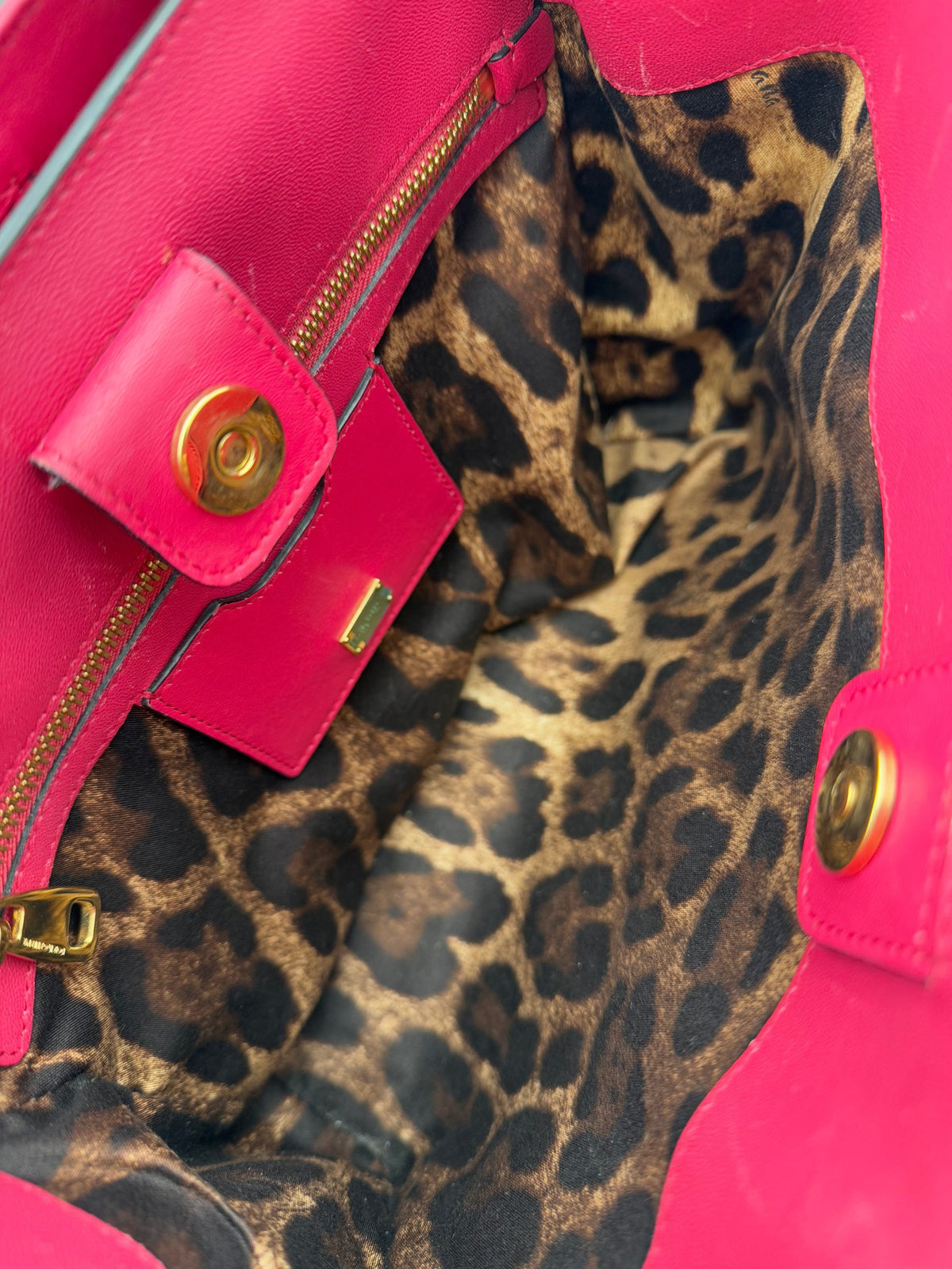 Dolce & Gabbana Reptile-Skin Sicily Handbag