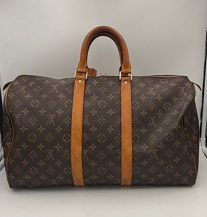 Louis Vuitton Keepall 45 Monogram Bolso De Mano Atemporal
