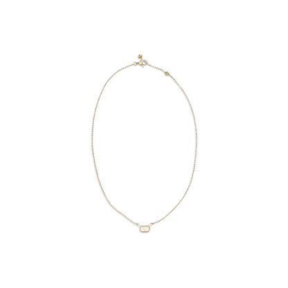 Valentino Garavani Collier Métal Doré Ovalette