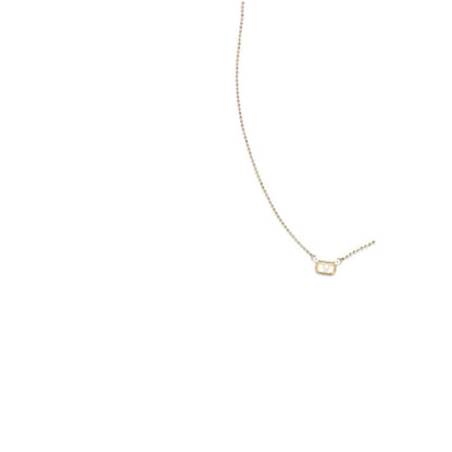 Valentino Garavani Collier Métal Doré Ovalette