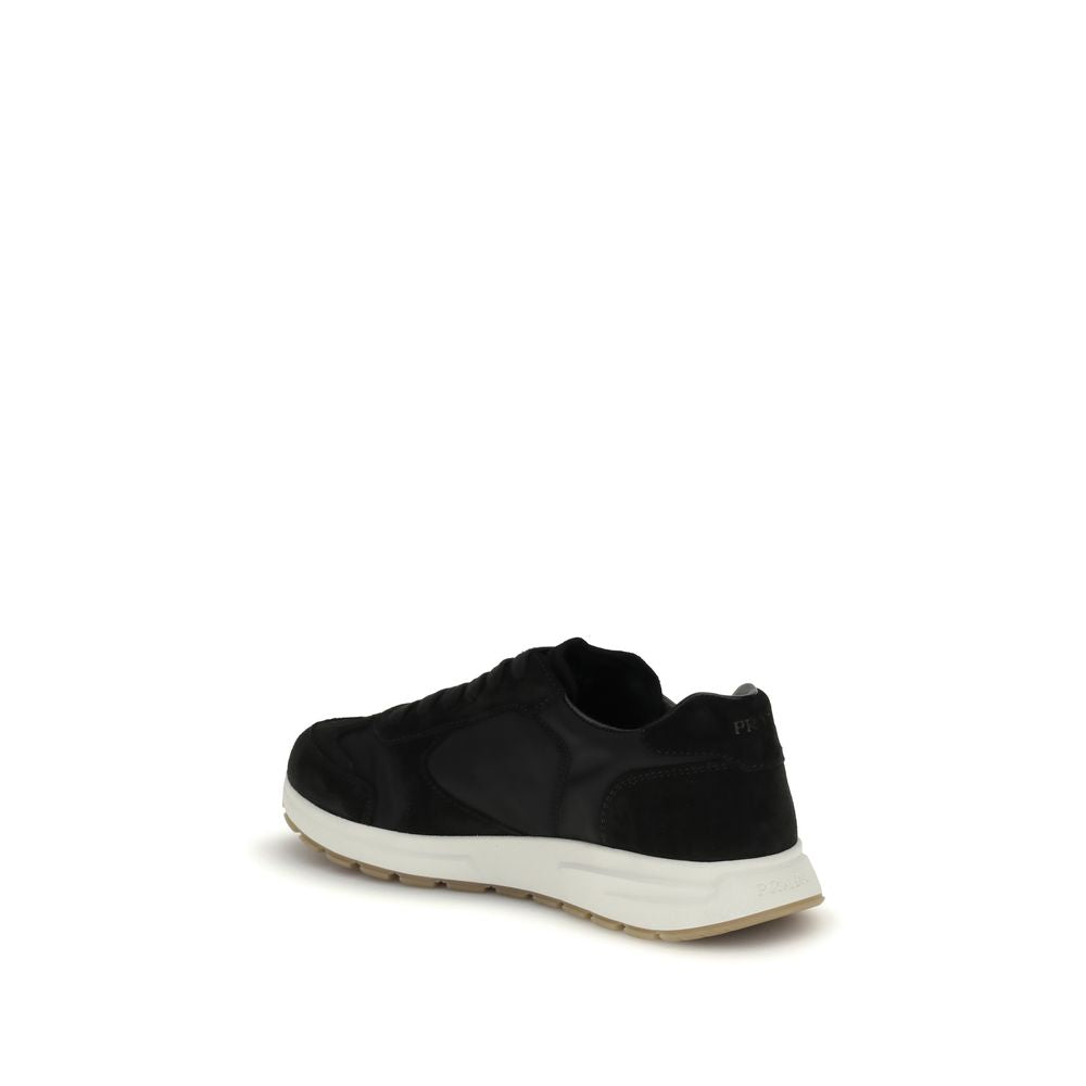 Zapatillas deportivas Prada negras de poliamida reciclada