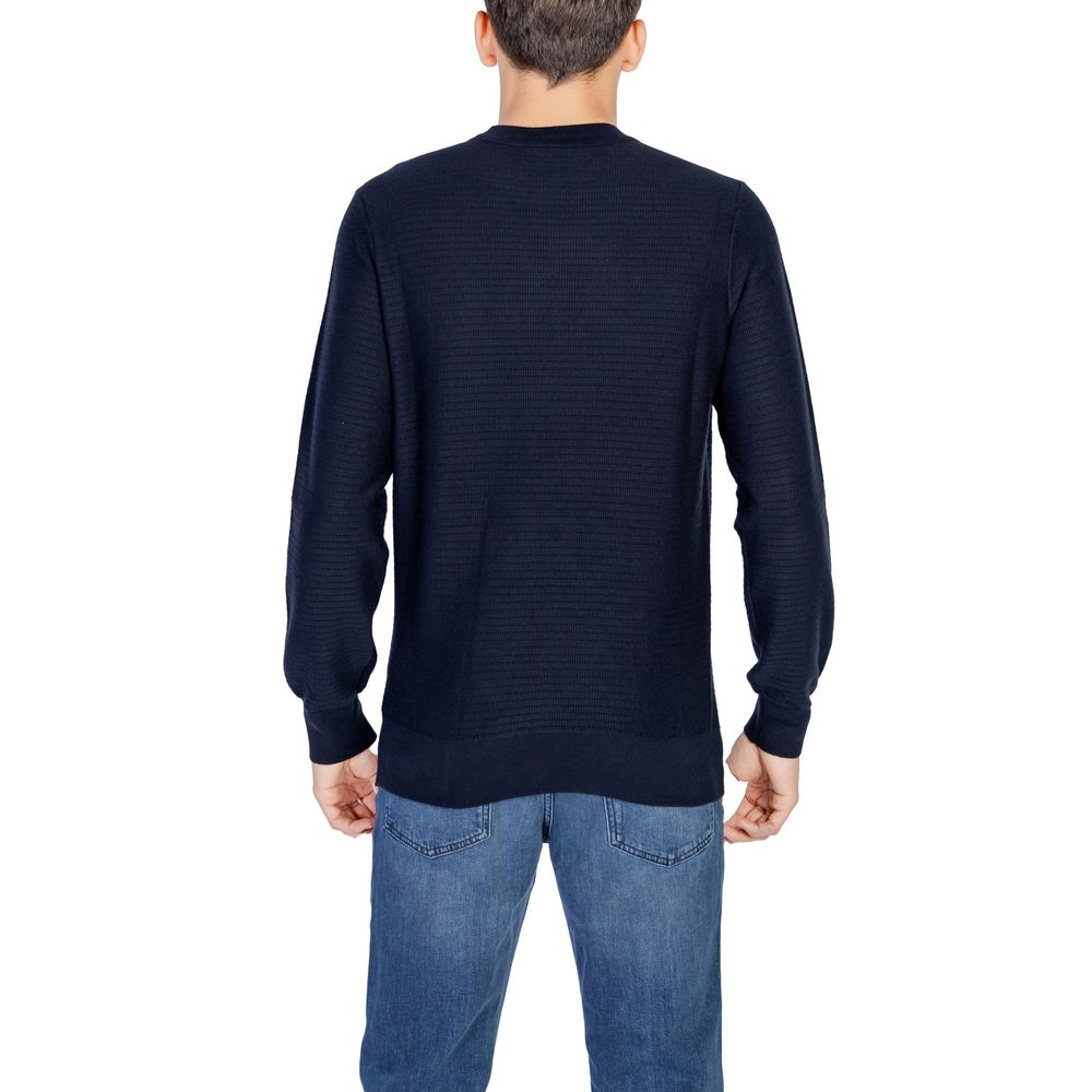 Sudadera de Algodón Azul Hugo Boss