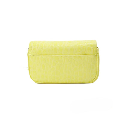 Sac bandoulière Marc Jacobs The Mini en cuir embossé jaune