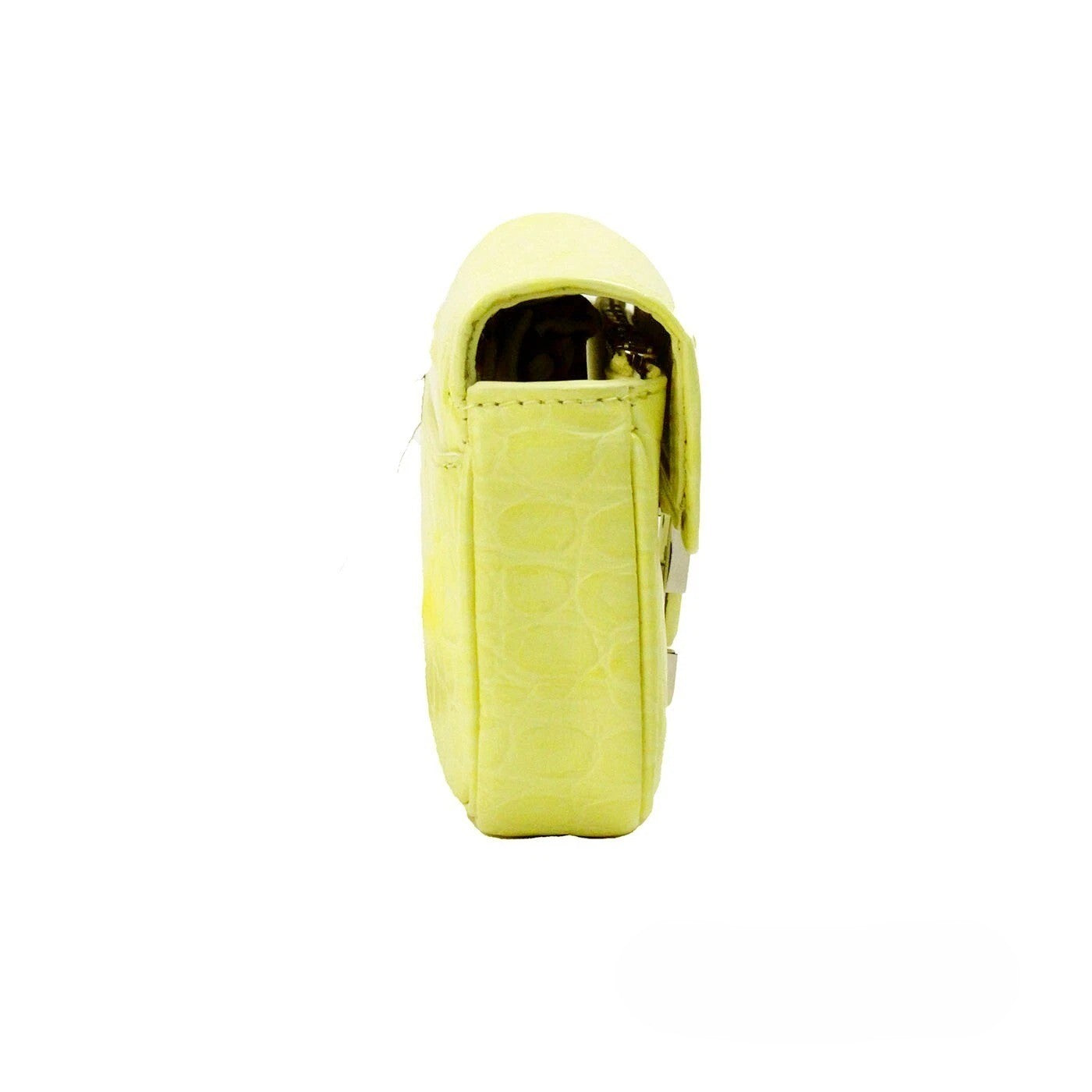 Sac bandoulière Marc Jacobs The Mini en cuir embossé jaune