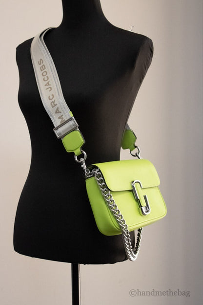 Marc Jacobs Femme Le sac bandoulière J Marc Vert éclatant H956L01PF22-325 Taille unique