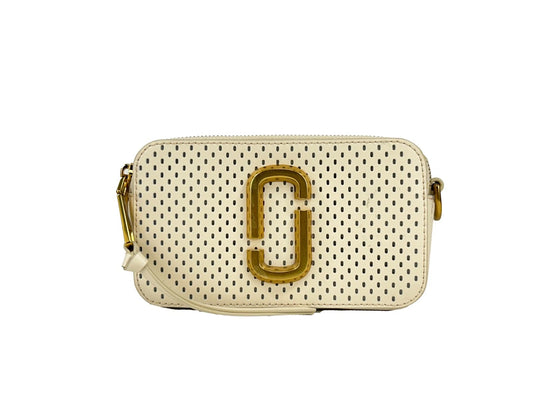 Bolso cruzado perforado The Snapshot de Marc Jacobs