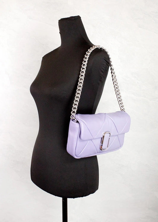 Bolso de hombro/cruzado Marc Jacobs The J Marc Daybreak de piel acolchada con rombos