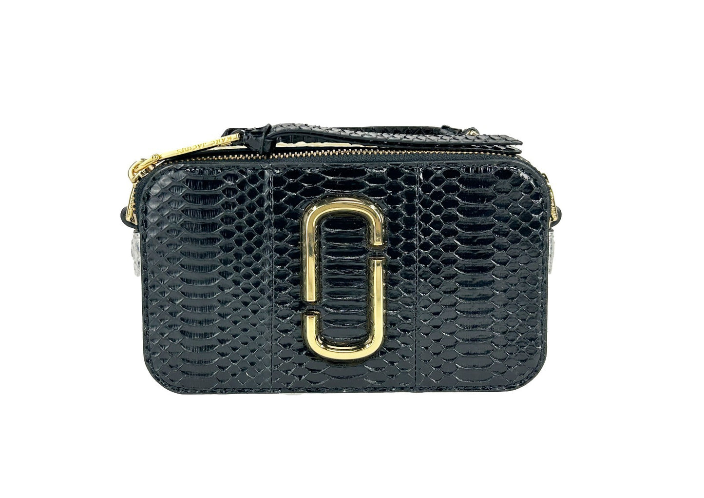 Sac bandoulière The Snapshot de Marc Jacobs en peau de serpent