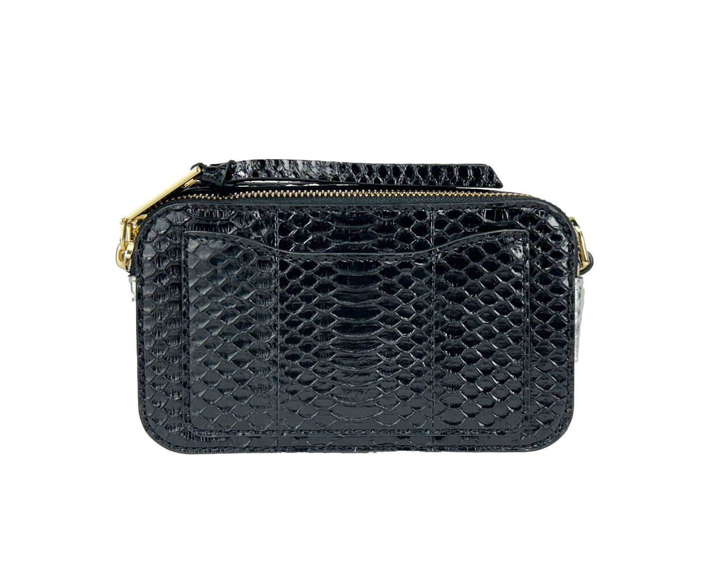 Sac bandoulière The Snapshot de Marc Jacobs en peau de serpent