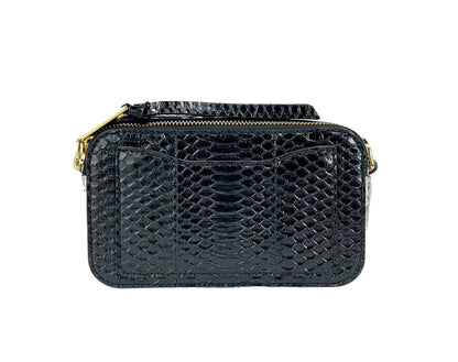 Sac bandoulière The Snapshot de Marc Jacobs en peau de serpent