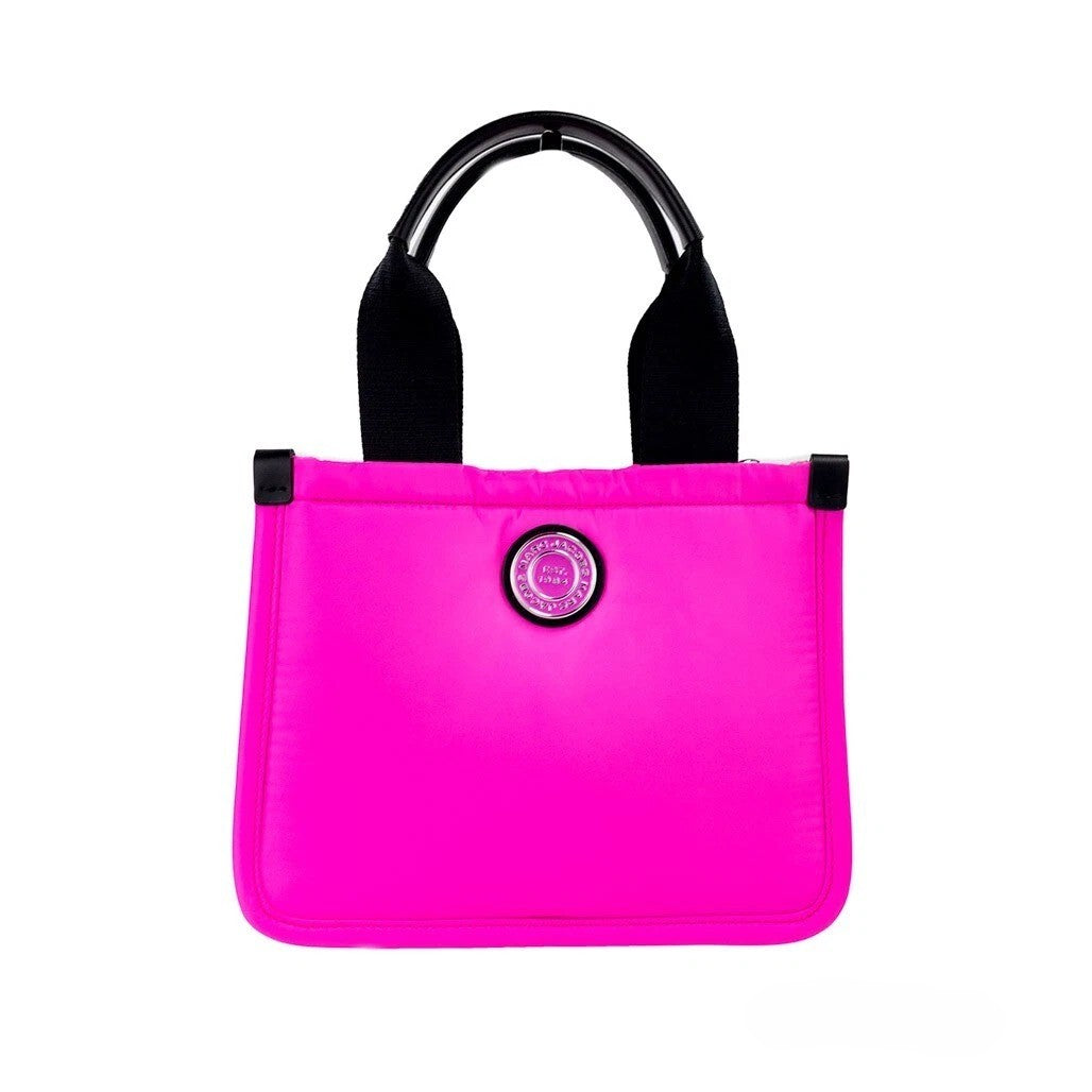 Marc Jacobs Neon Fuchsia Nylon Convertible Tote - Versatile