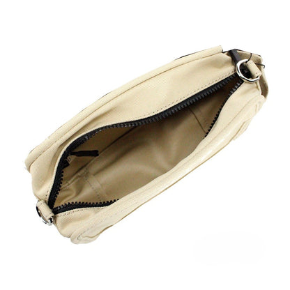 Sac bandoulière compact The Camera Bag en toile beige Marc Jacobs