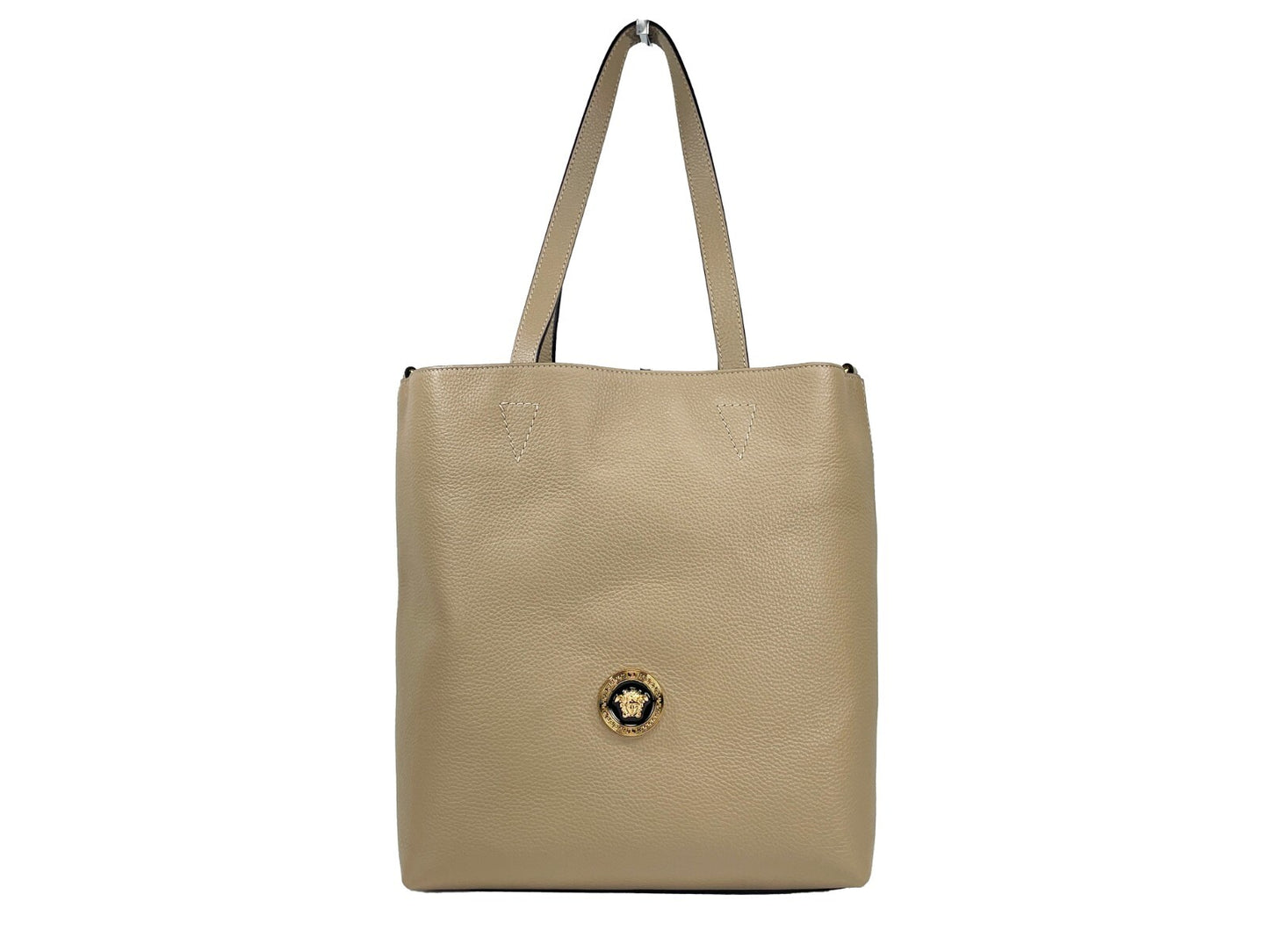 Bolso tote grande de piel Medusa de Versace con estuche